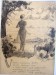 1957 - 019 - 0678 - 011-Dívka u vody u Šťáhlav-s textem - tužka 30x38,5